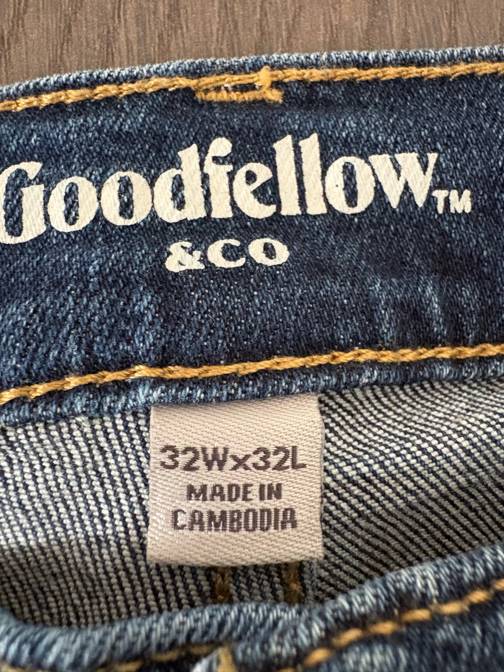 Goodfellow & Co. Men’s Medium Wash Straight Fit Jeans – 32x32 - Picture 4 of 7